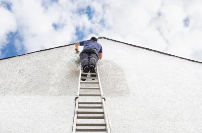 Peinture extérieure à Verneix — façades et ravalement